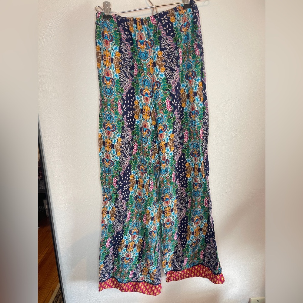 Miami printed lined pants, size XS/S